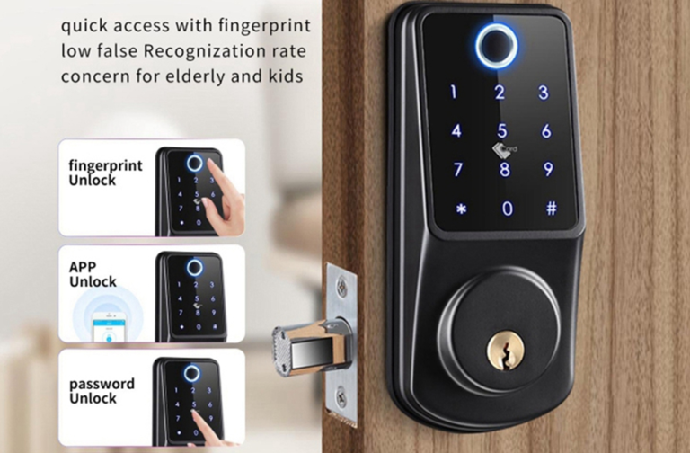 Home/Office Smart Fingerprint Deadbolt Lock ( TTLock/Tuya )
