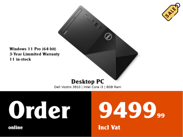DELL VOSTRO 3910 Core i3 Desktop PC